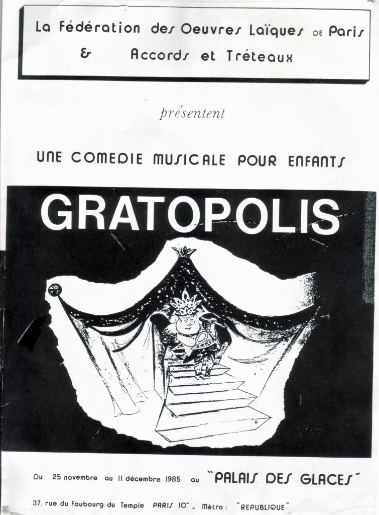 1985 GRATOPOLIS Palais des Glaces