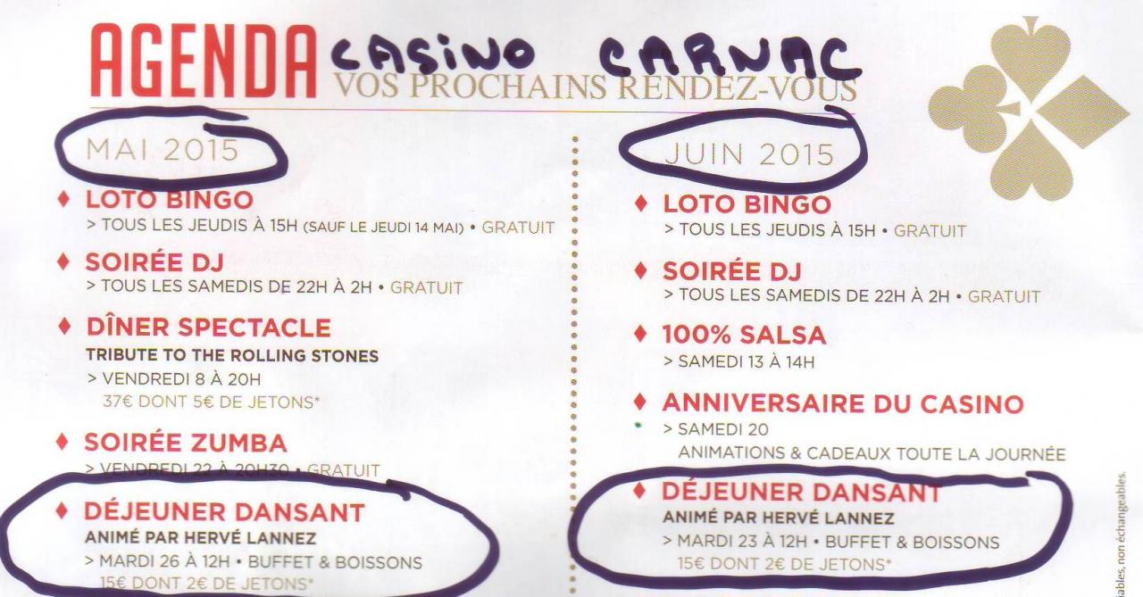 2015 2e trim Casino Carnac