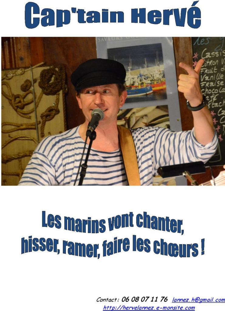 Cap'tain Hervé chants de marins